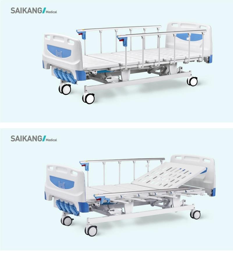 F4w 5-Function Cheap Manual Medicare Hospital Care Bed