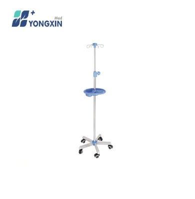 Sy-5 Infusion Pole, IV Stand with a Tray
