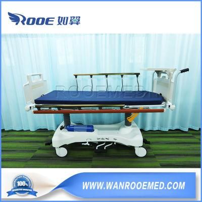 Factorty Customized Bd111b Plus Hydraulic Patient Transfer Trolley Cart for Hospital Emergency