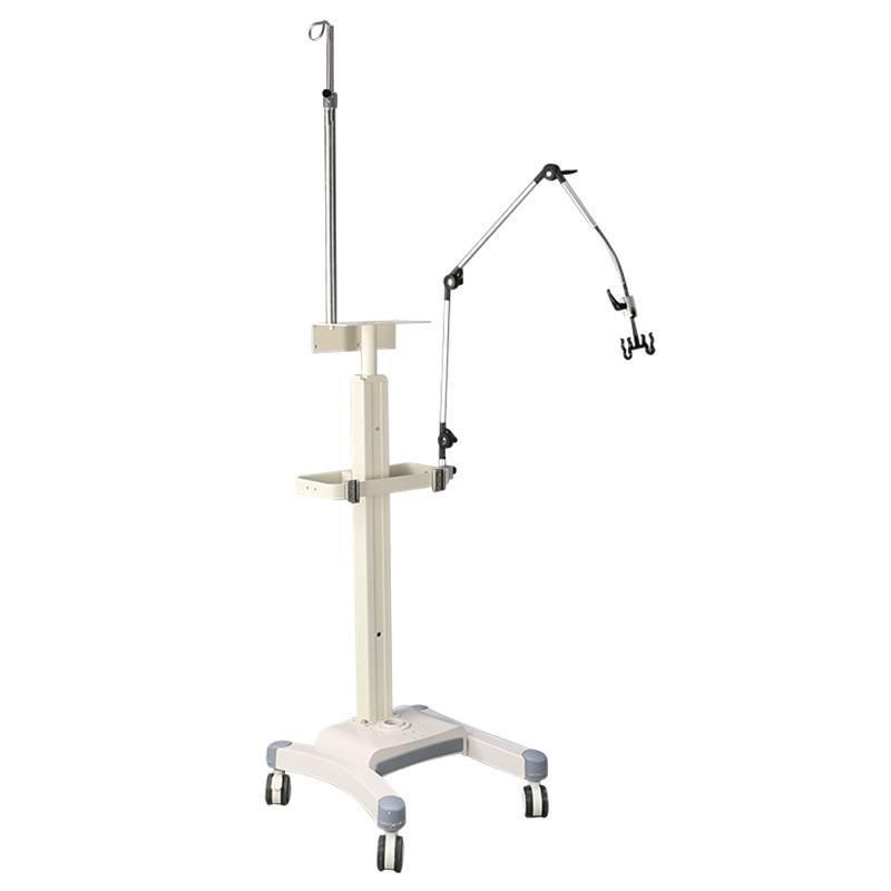 Veterinary Customized Size Rolling Stand ECG Trolley for Medical Device