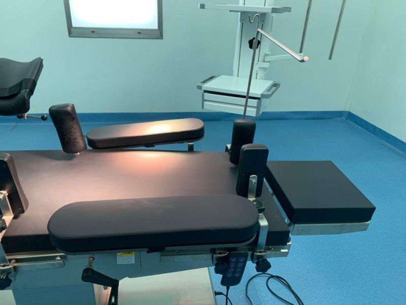 Stainless Steel Multifunctional Electric Hydraulic Operating Bed Adjustable Surgical Operation Table