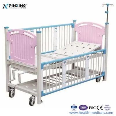 Best Selling High Standard Manual Medical Patient Bed 2 Crank for Clinic