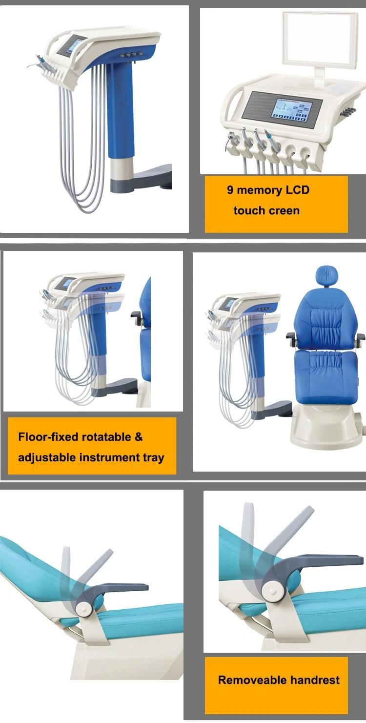 Good Quality a Complete Set of Dental Chair for Dentist