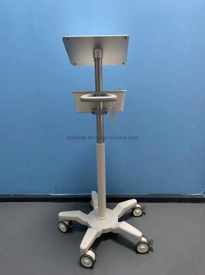 Clinic Stand Trolley Cart for Tc Monitor