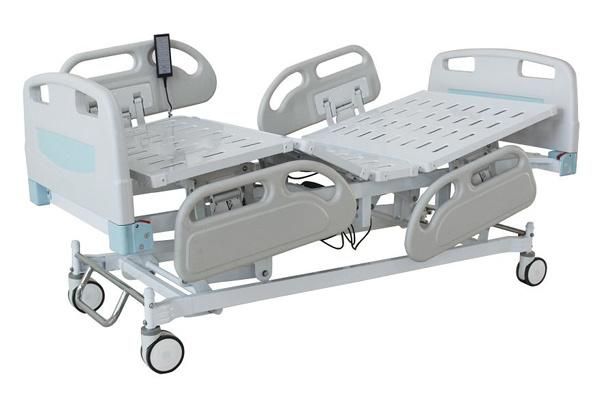 Electric Hospital Bed with Five- Function Medical Bed Patient Bed ICU Bed