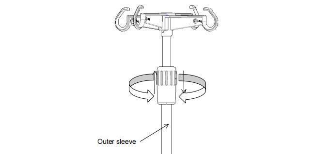 Cheap Stainless Steel Nursing Equipment Patient Manual Two Function Hospital Bed