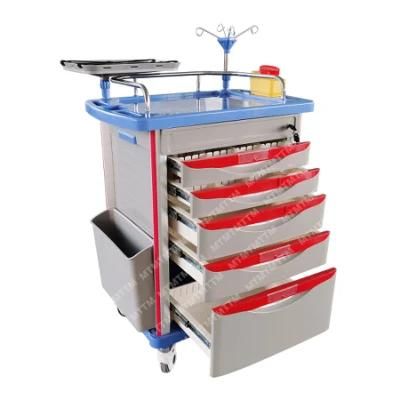 ABS Emergency Trolley Hospital Trolley Hospital Medical Cart Mobile Trolley