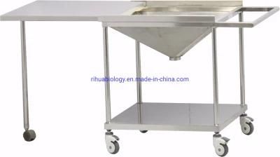 Hospital Stainless Steel Cleaning Trolley