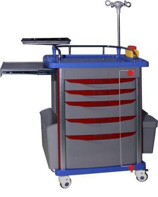 Two Years Warranty Hospital Furniture Patient Trolley for Medical School