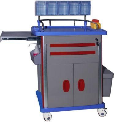 Mn-AC002 750*475*930mm Medical Device Anesthesia Trolley for Medical School