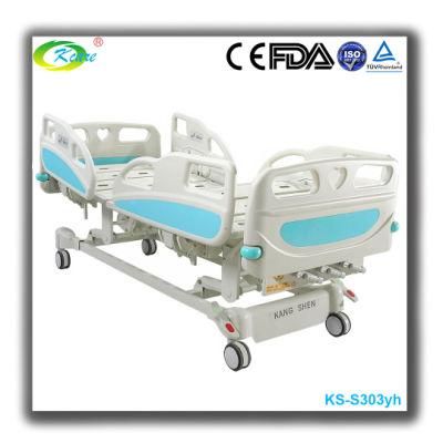 Intensive Care Manual Hospital Bed with Three Functions