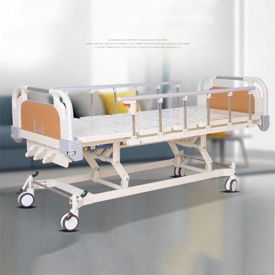 Three Shake Multi-Functional Nursing Bed Hospital Household Bed-Riding Back-Lifting Hospital Bed Factory Wholesale