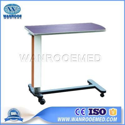 Bdt002b Hospital Medcial Aluminum Alloy Lifting Column Over Bed Table