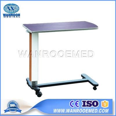Bdt002b Hospital Medcial Aluminum Alloy Lifting Column Over Bed Table