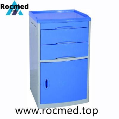 Hospital Furniture Two Drawers Hospital Ward Patient Nursing Bedside Cabinet Night Stand