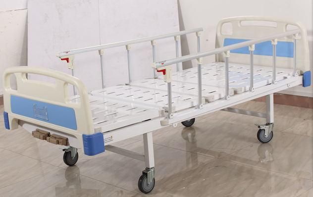 Two-Function Manual Care Hospital Bed Medical Bed Patient Bed Patient Cot