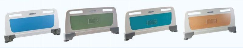 Hospital Equipment Factory ABS Manual Double Shake Nursing Patient Bed