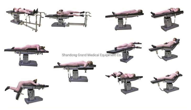 Multifuction Electric Orthopedic Imaging Integrated C-Arm Heavy Load Orthopedic Operating/Operation Table Hospital Bed