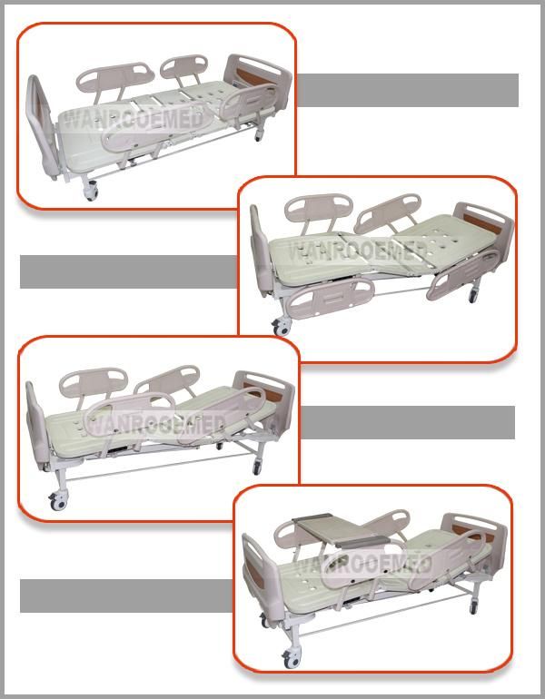 Bam208mc Two Crank Adjustable Hospital Manual Cheap Medical Bed