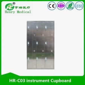 Stainless Steel Storage Cupboard/Stainless Steel Hospital Cabinet (HR-C15)