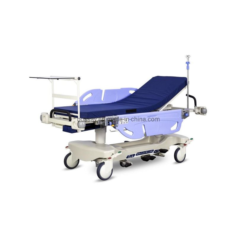 Medical Equipment Hospital Device Clinic Emergency ABS Patient Transport Stretcher