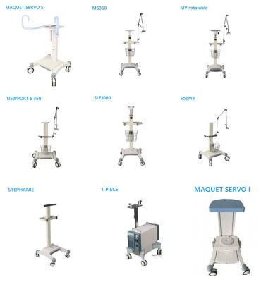 Medical Device Ventilator Hospital ICU Room Oxygen Ventilator Trolley