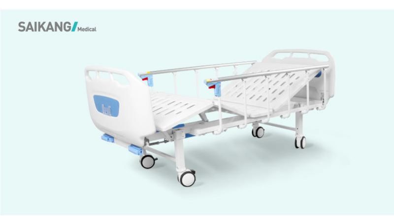 D2w6y Economic Functional 2 Crank Hospital Furniture Manual Bed Supplier