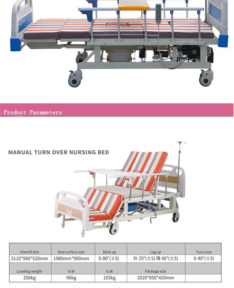 Cheap Medical Equipment Multi-Function ICU Patient Hospital Bed