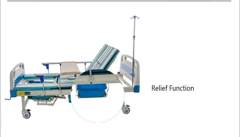 Hospital Furniture Manual Nursing Beds for Patient Sh-01