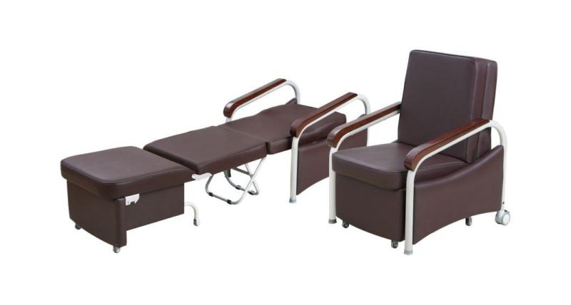 Mn-Phy004 Thick Cushion Patient Waiting Folding Sofa Chair