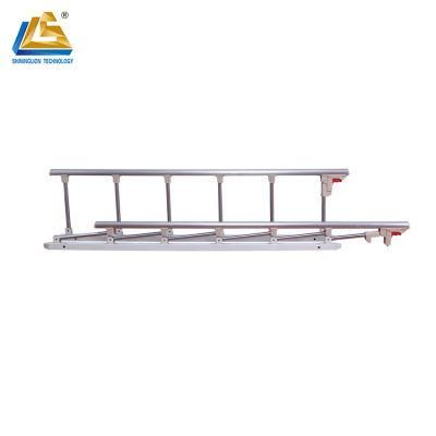 Manufacturer Supplier Aluminium Alloy Guardrail Bed Side Railing for Hospital Medical Bed