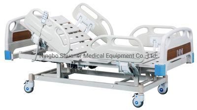 Adult Bed Hospital Medical Foldable Manual Medical Equipments Hospital Bed