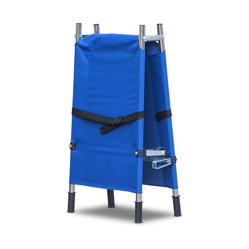China Cheap Ambulance Use on Hospital for 2 Cranks Hospital Bed Medical Furniture Stretcher Carry Use