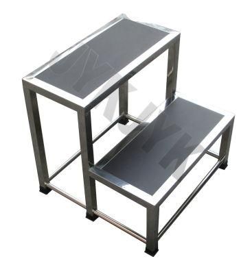 S. S. Footstool for Hospital with Double Steps