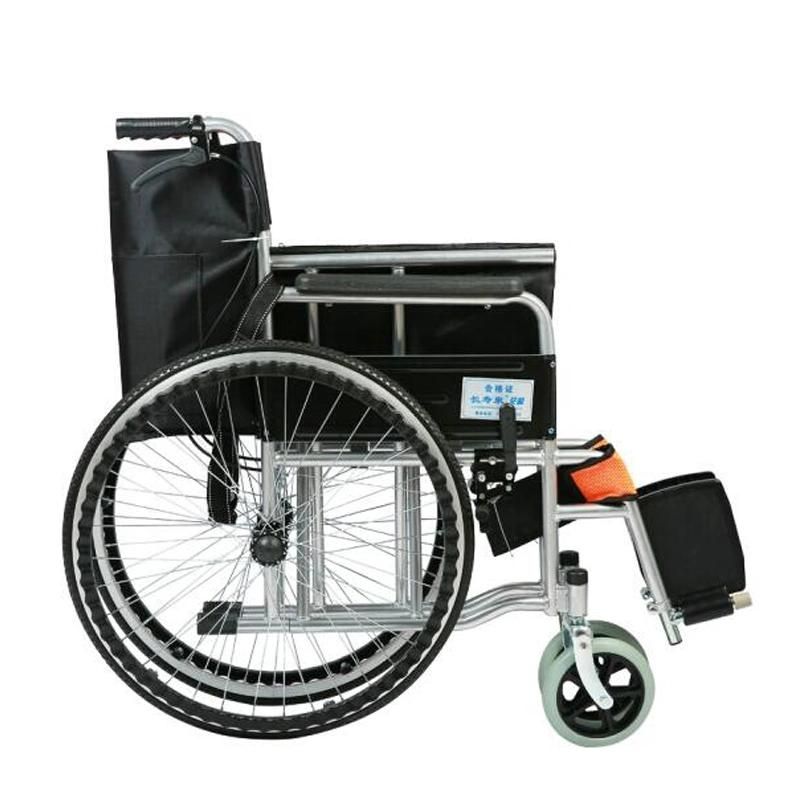 Multifunctional Transport Lightweight Commode Wheel Chair Manual Wheelchair