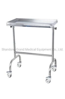 Stainless Steel Square Tray Support with Double Rod Convenient and Fast Cart High Quality Low Price