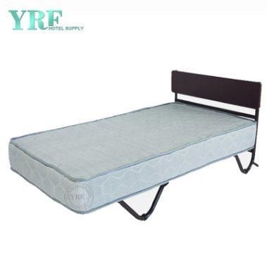 Dorm Folding Bed Spare Rollaway Foam Mattress Super Sturdy Frame Single Bed