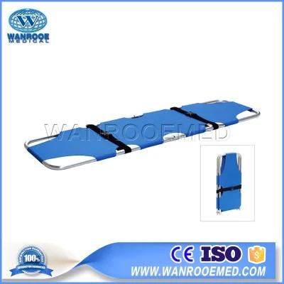Ea-1b1 Medical Aluminum Alloy Emergency Foldaway Rescue Patient Stretcher