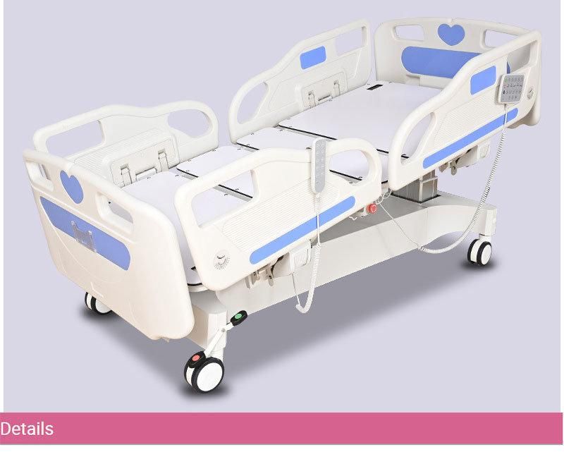 with CE Approved Five-Function ABS Medical Bed with X-ray Multifunctional ICU Electric Bed