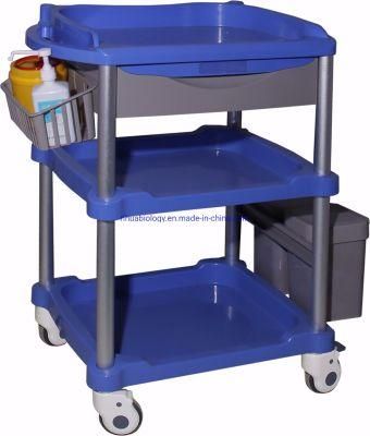 Aluminum Drug Delivery Cart - Hospital Trolley