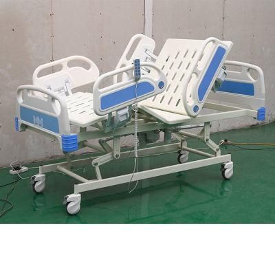 Five Functions Electric Hospital Bed Five Crank Multi-Function Patient Nursing Bed