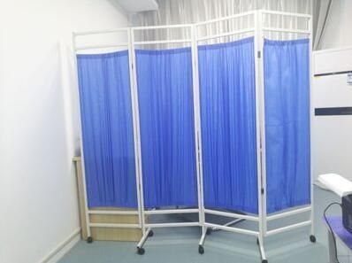 Hospital Furniture Medical Ward Folding Bedside Screen