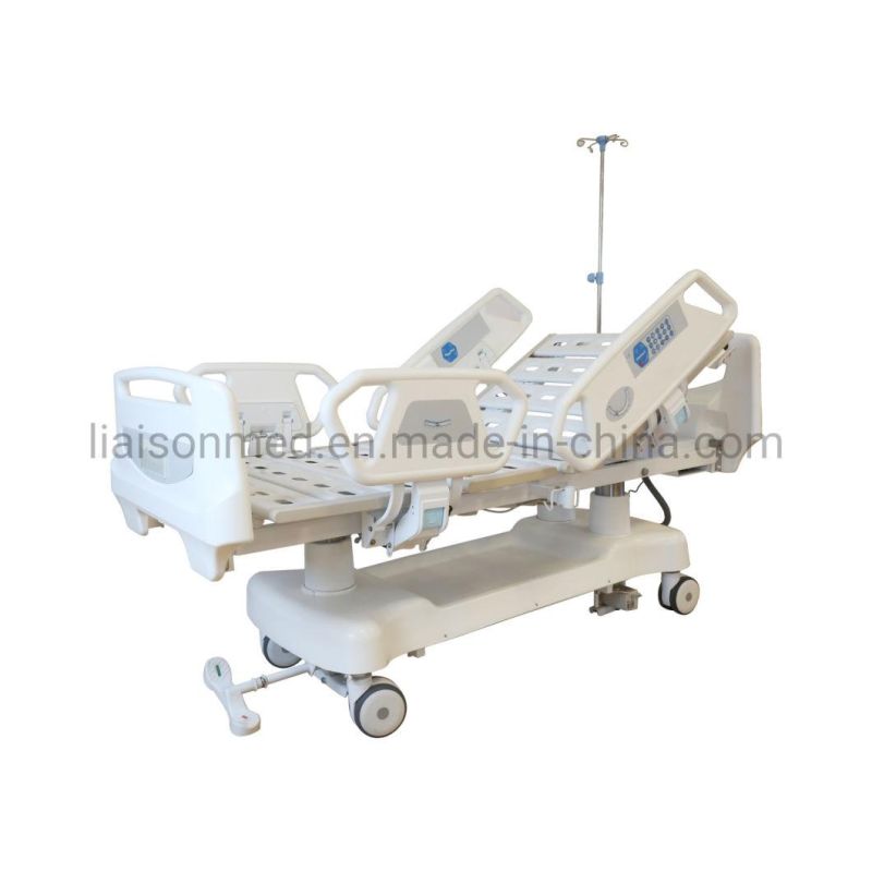 Mn-Eb002 Linak Motor ICU Beds Left Right Tilting Medical Bed