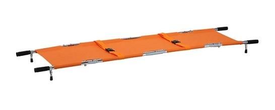 Aluminum Quarter Folding Stretcher /Light Weight 4 Folding Ambulance Stretcher (RC-F6)