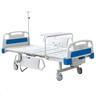 Medical Hospital Bed Prices Electric Hospital Bed with Two Revolving Levers