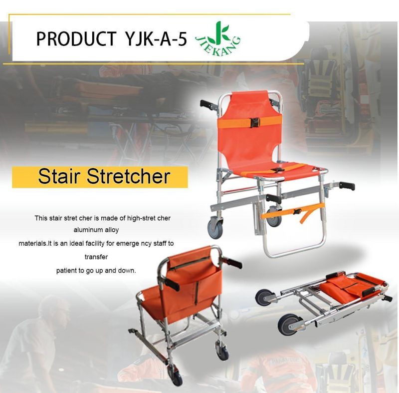 Hot Sale Portable up and Down Aluminum Alloy Stair Stretcher