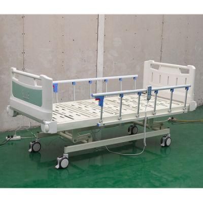 Three Function Electric Medical Bed with Silent Caster