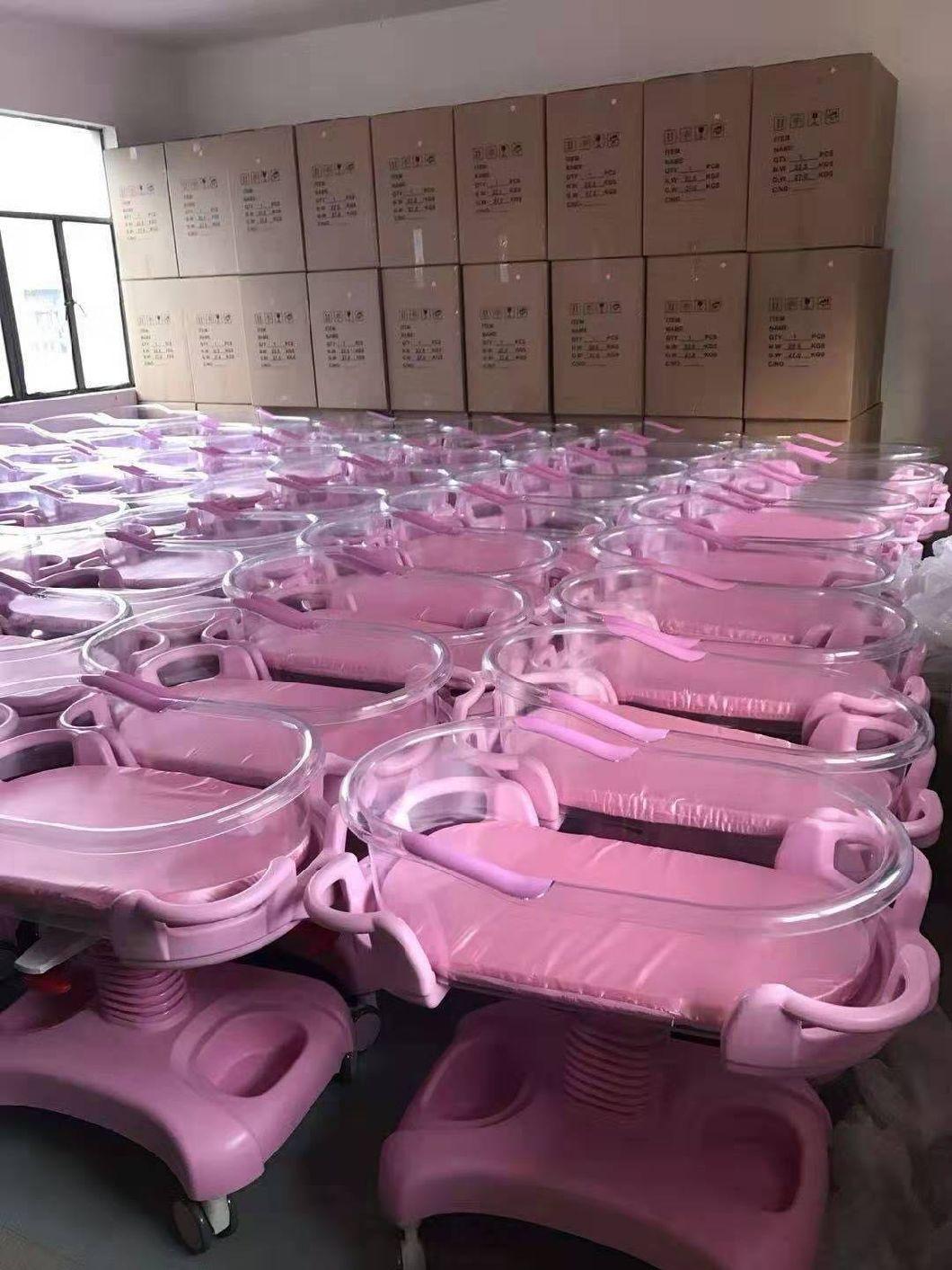 Mn-Bb001 Hospital Fresh Plastic Medical Infant Cot