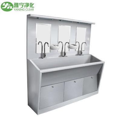 Yaning 304 Stainess Steel Medical Wash Hand Sink