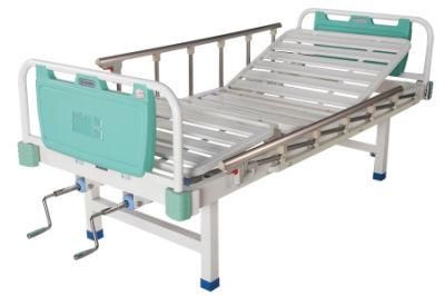 Adjustable Medical Manual Hospital Bed Cheap Medical Bed Lifting up Hospital Beds Manual Three Function Automatic Nursing Medical Bed